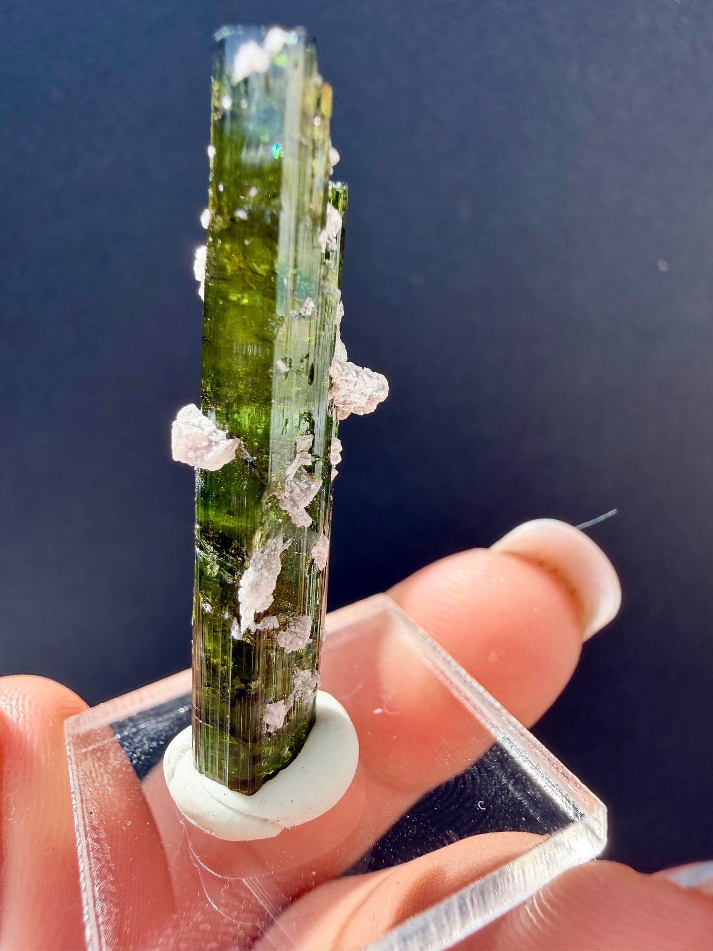 Tourmaline with Lepidolite 3.1
