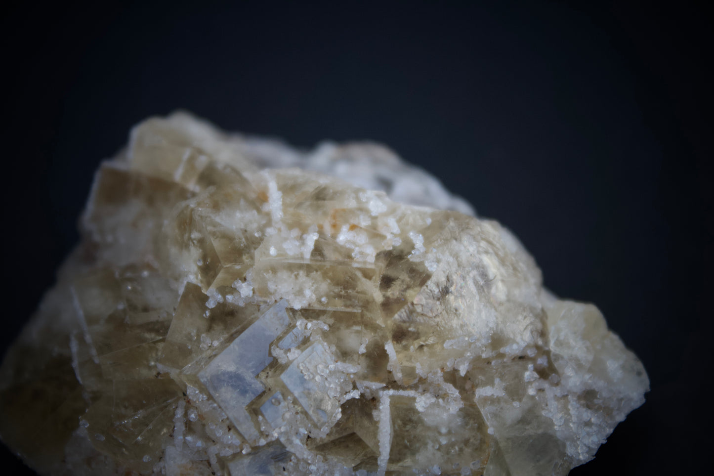 Lemon Meringue Pocket Fluorite 1