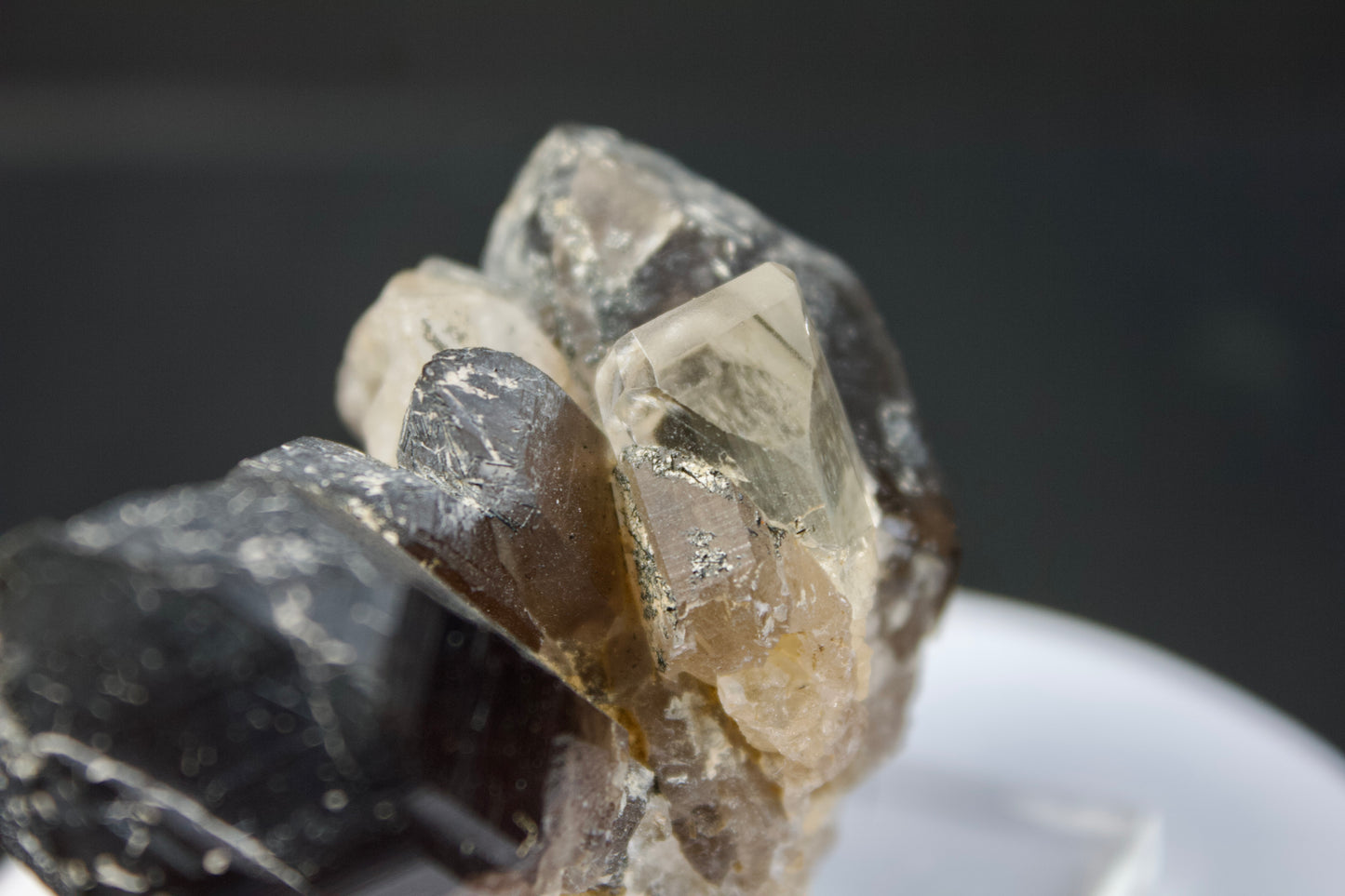 Topaz with Smokey Quartz 14