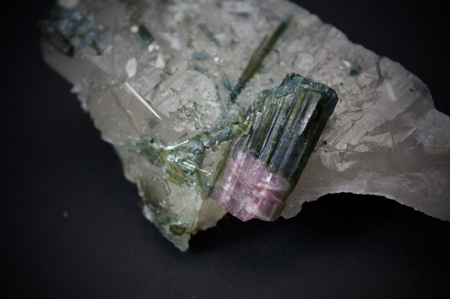 Quartz with Tourmaline 13