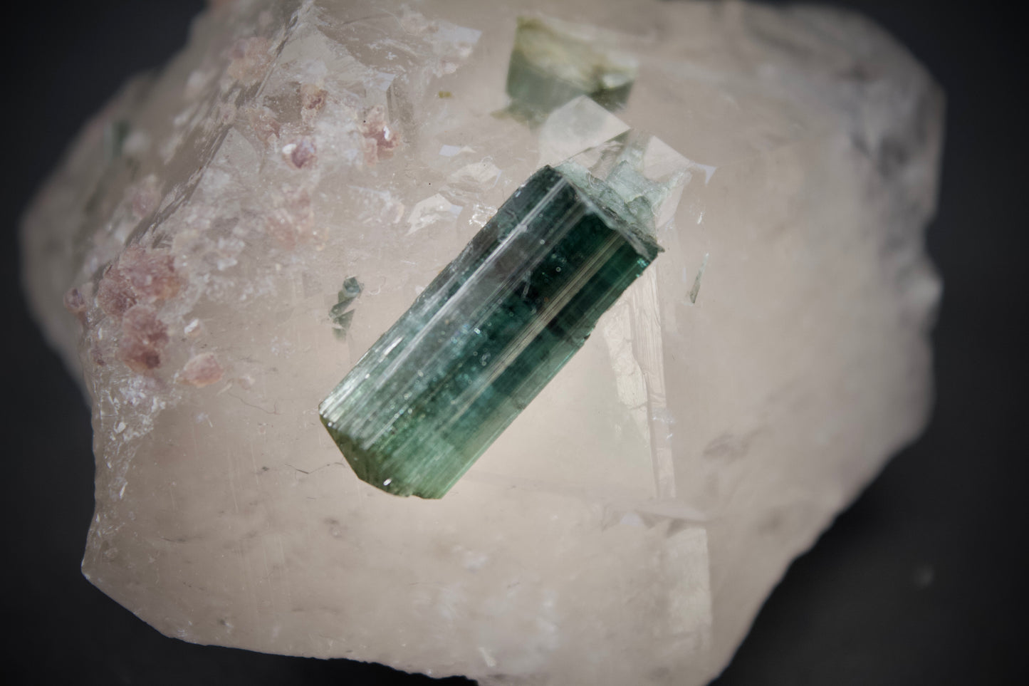 Quartz with Tourmaline 17