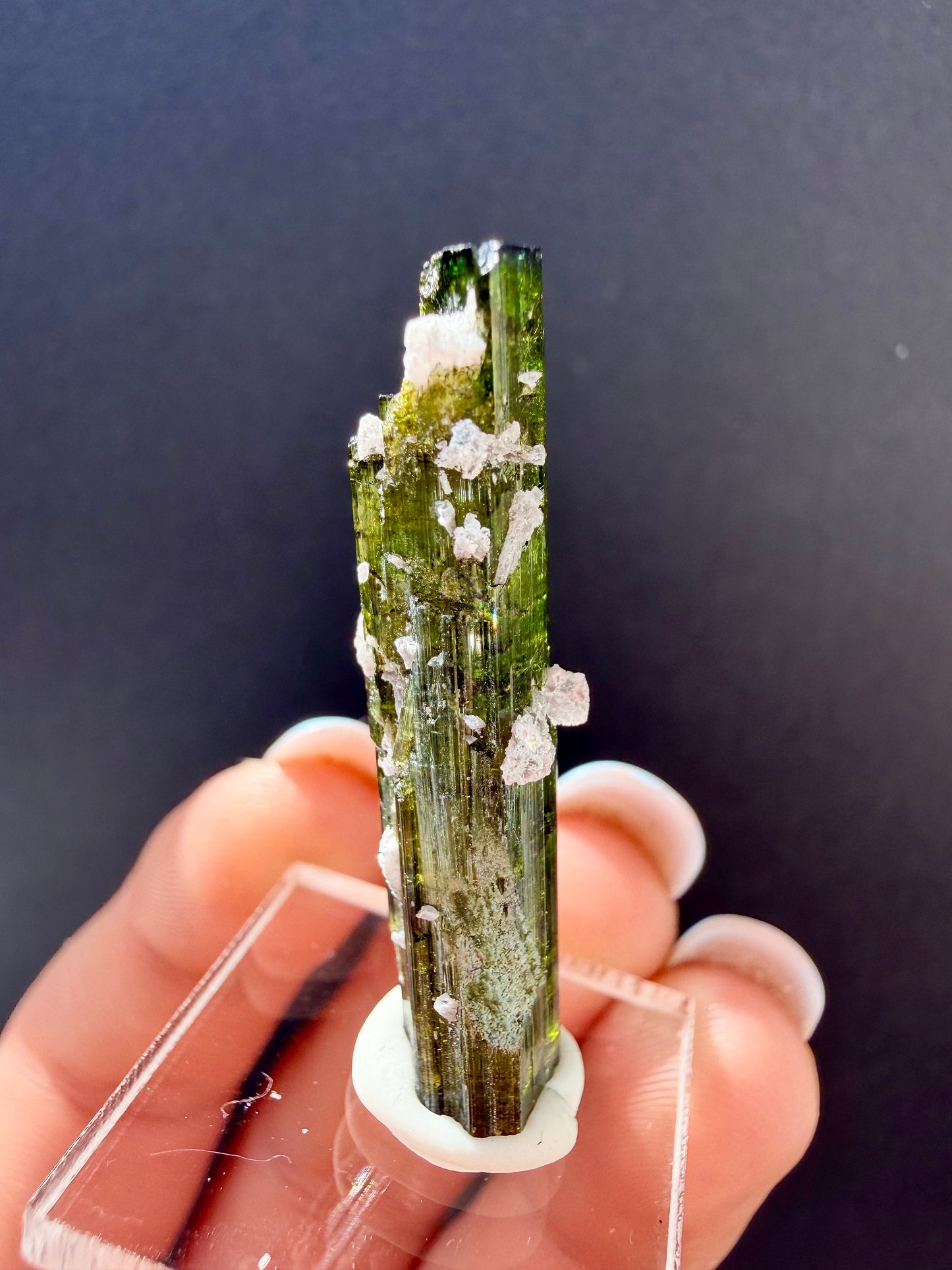 Tourmaline with Lepidolite 3.1
