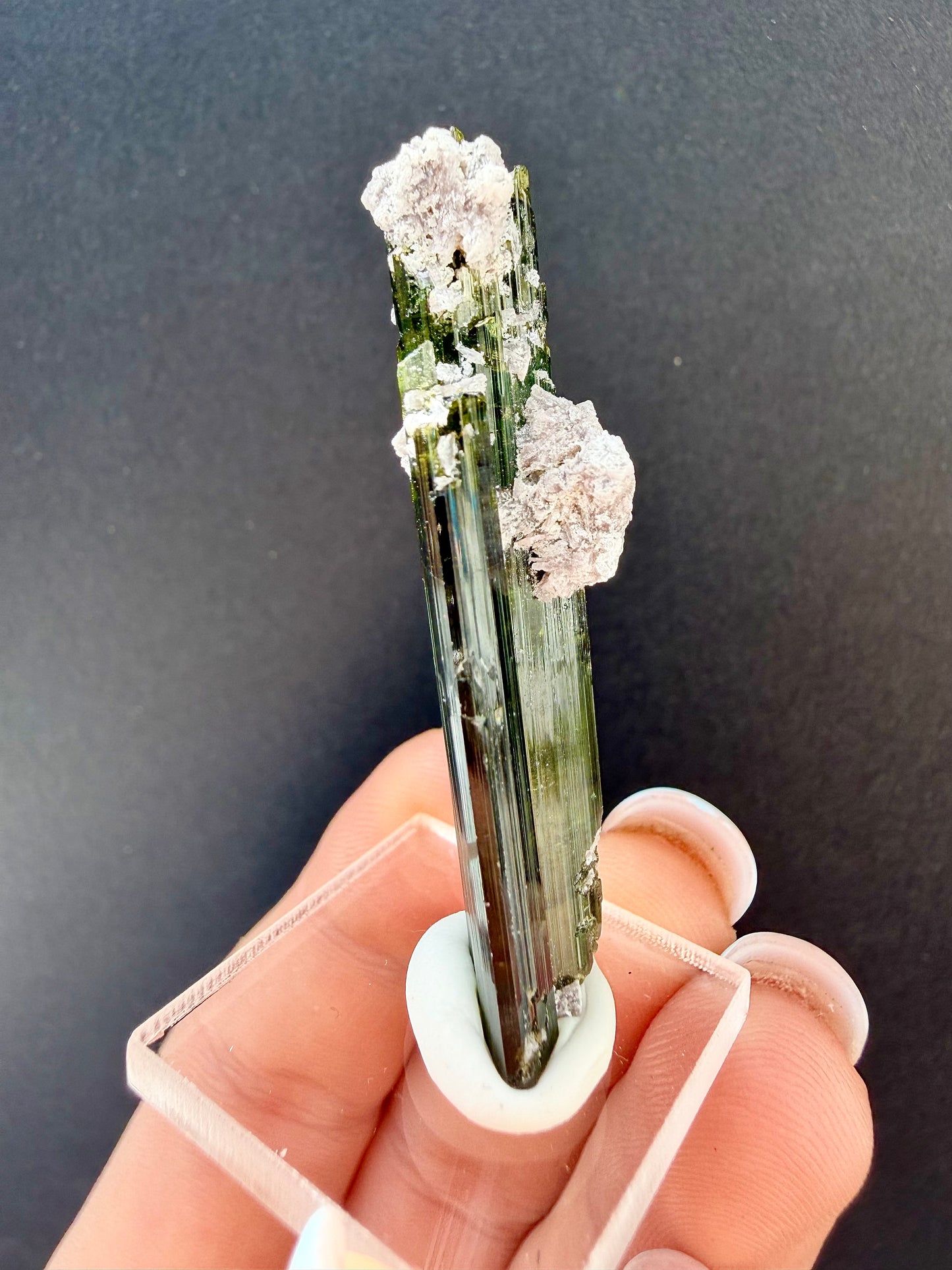 Tourmaline with Lepidolite 2.2