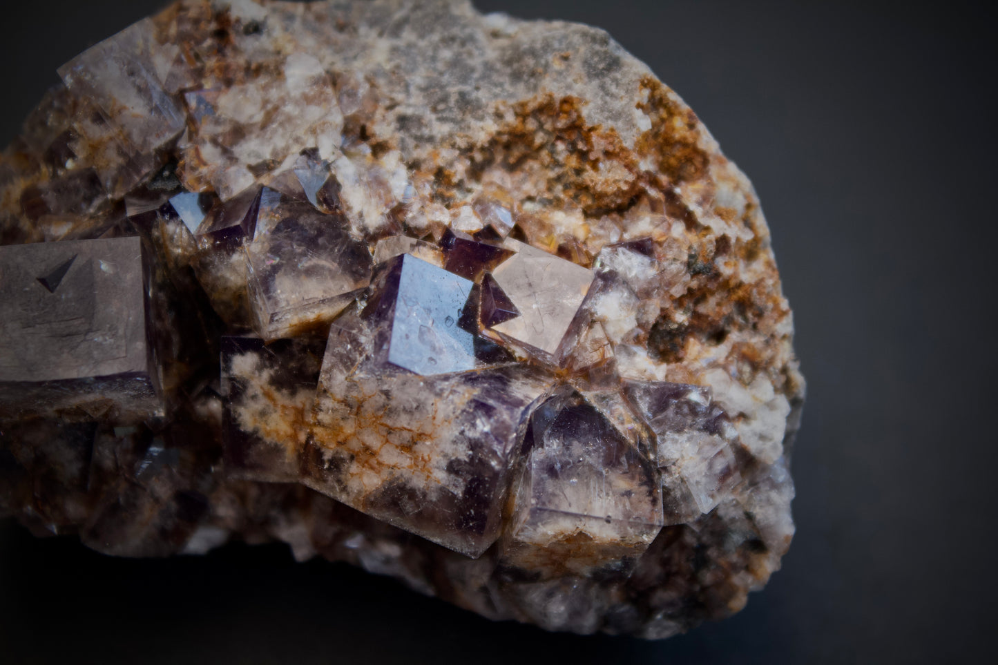 Smokey Rabbit Pocket Fluorite 1