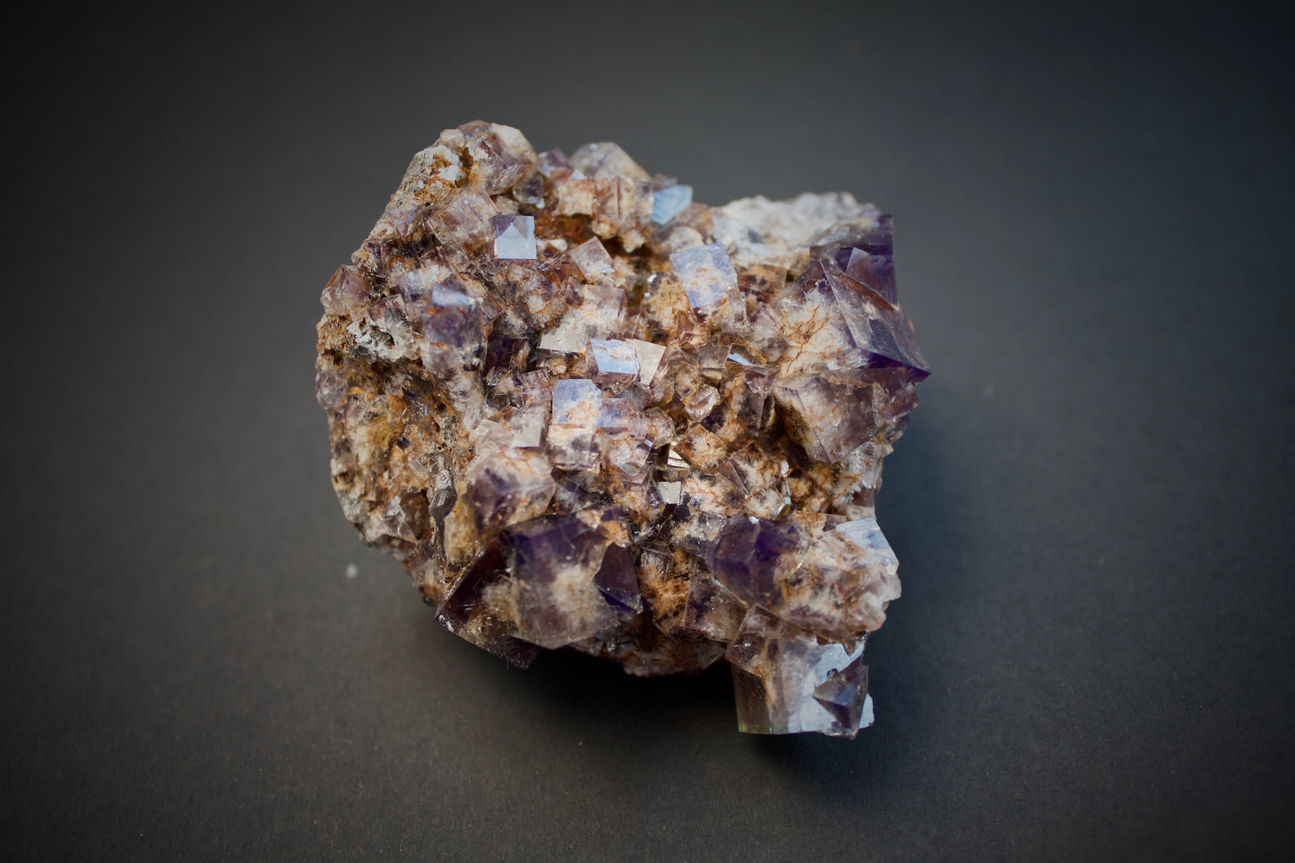Smokey Rabbit Pocket Fluorite 3