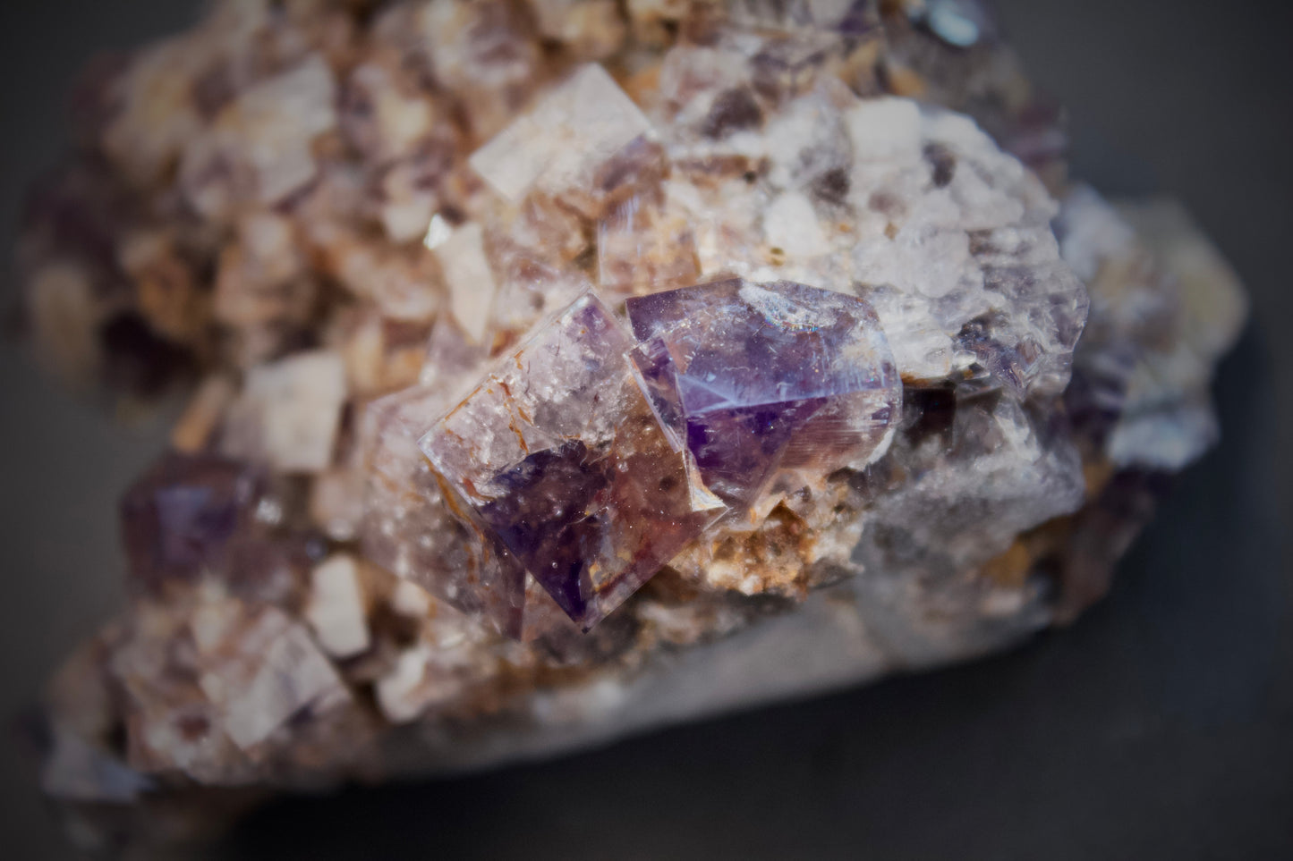 Smokey Rabbit Pocket Fluorite 3