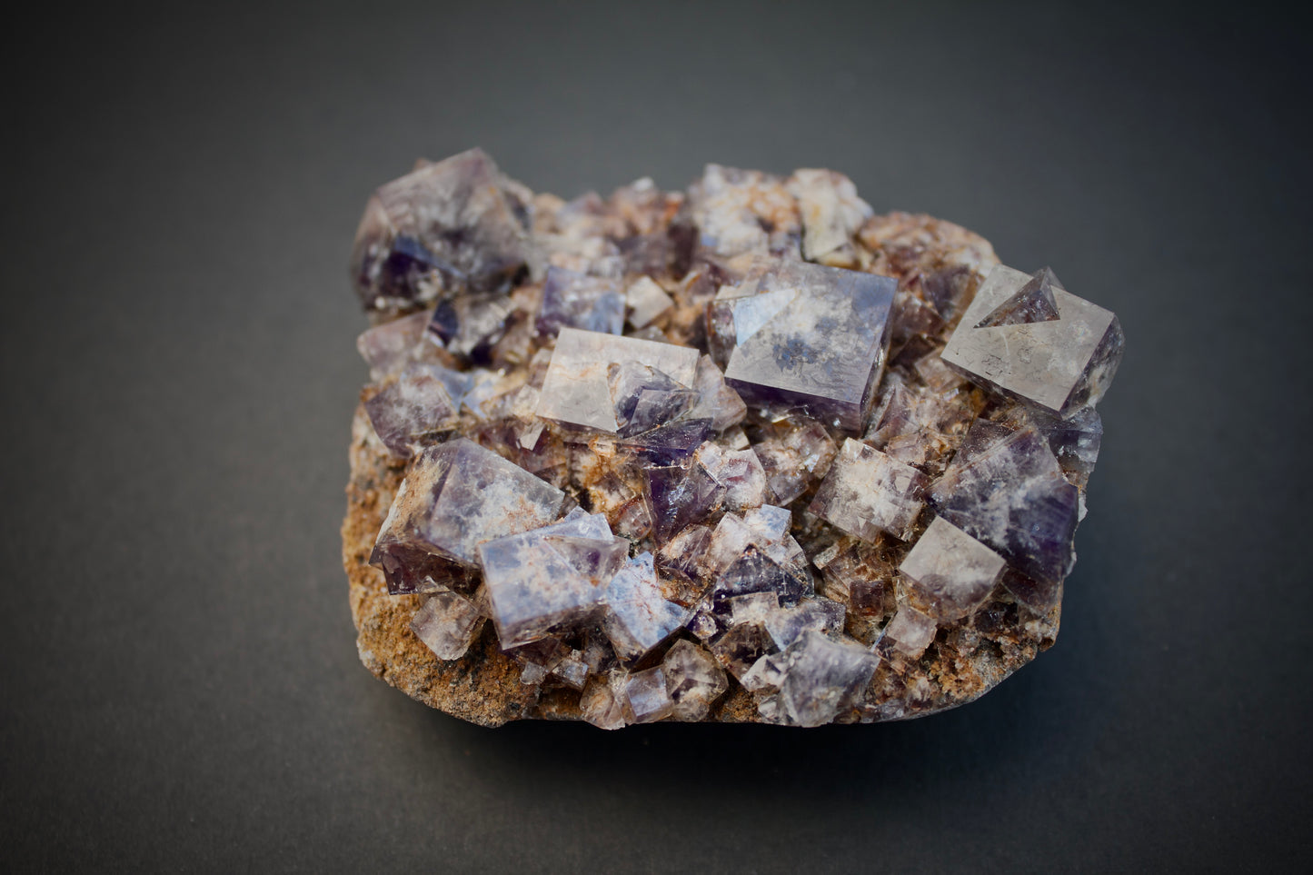 Smokey Rabbit Pocket Fluorite 7