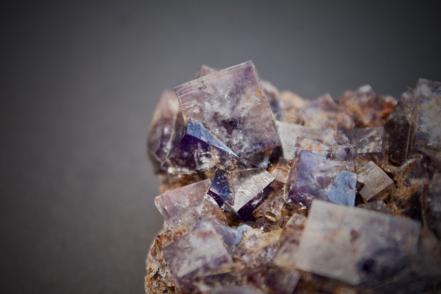 Smokey Rabbit Pocket Fluorite 7
