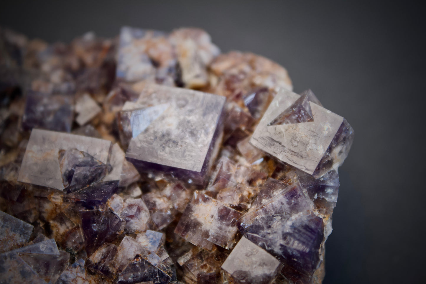 Smokey Rabbit Pocket Fluorite 7