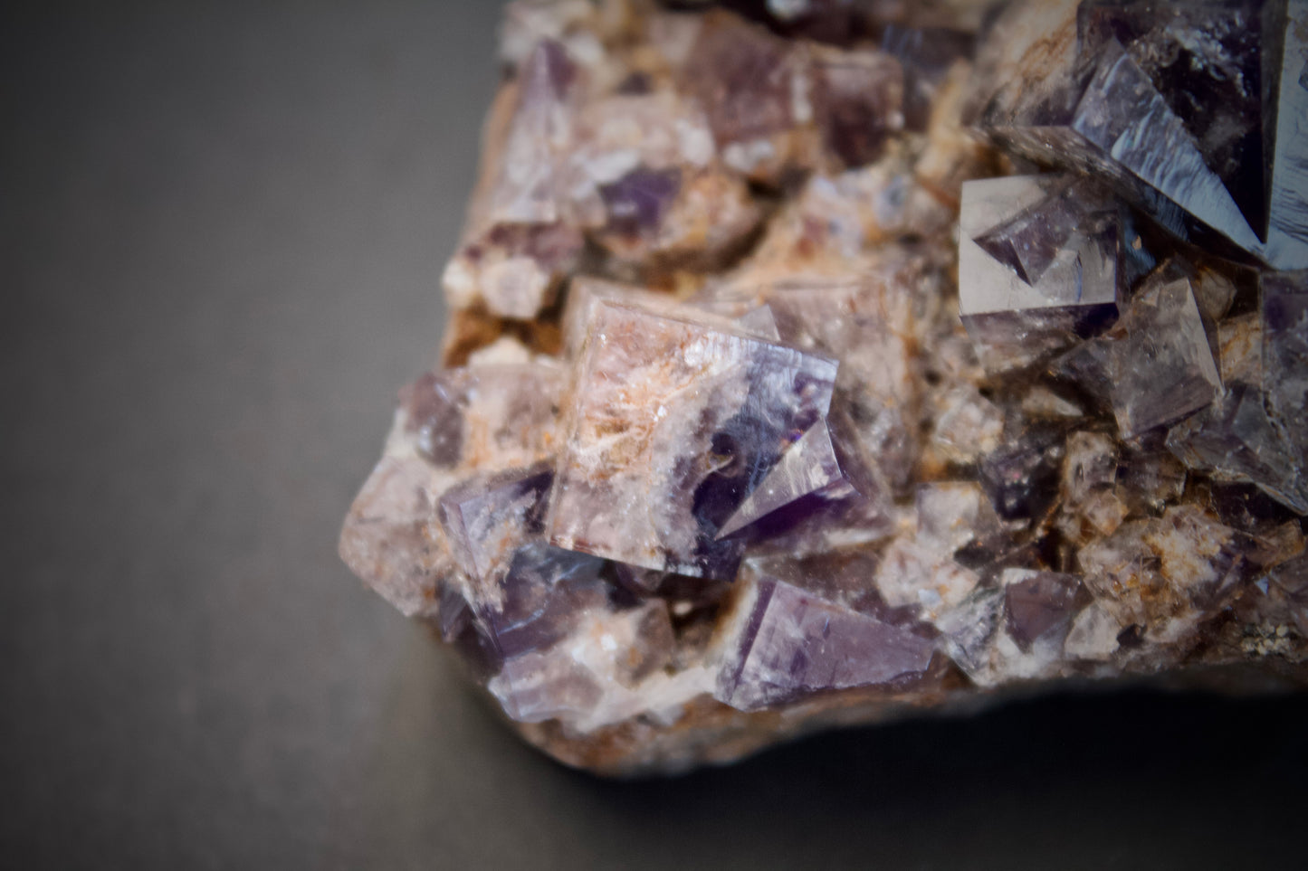 Smokey Rabbit Pocket Fluorite 8