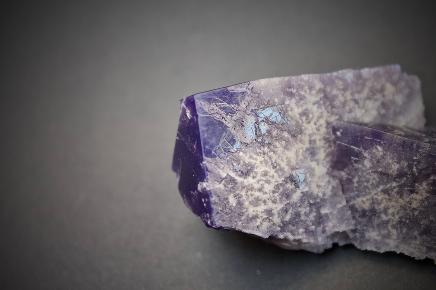 Purple Rain Pocket Fluorite 1