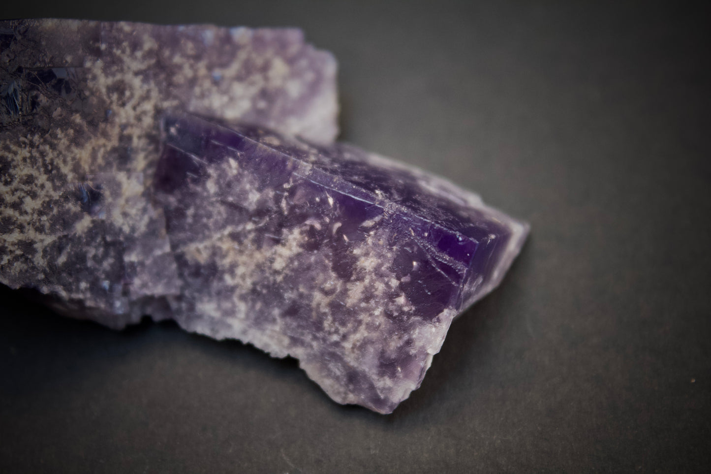 Purple Rain Pocket Fluorite 1