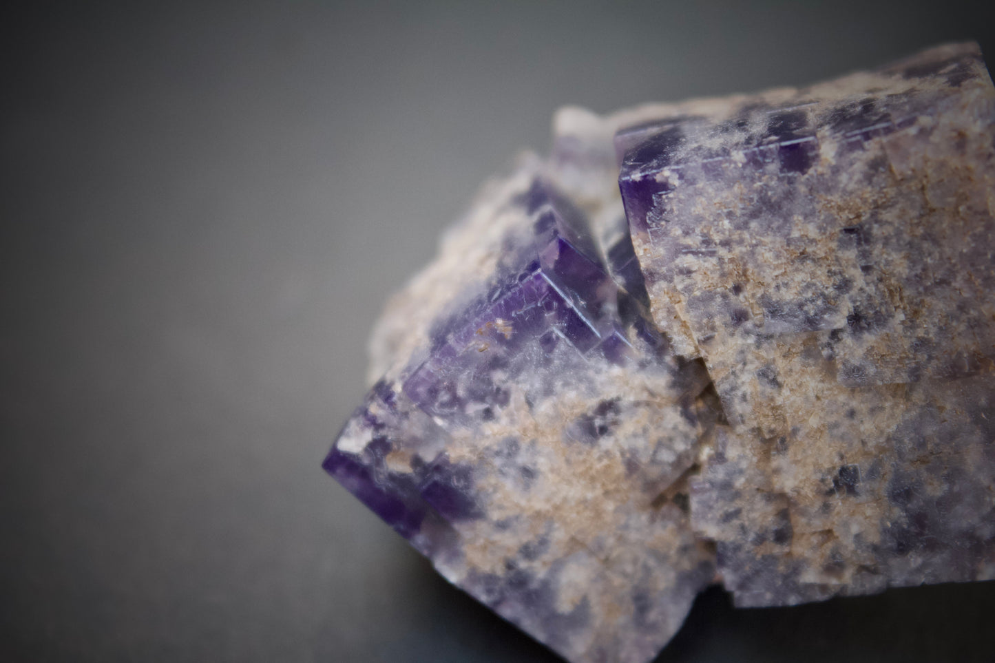 Purple Rain Pocket Fluorite 2
