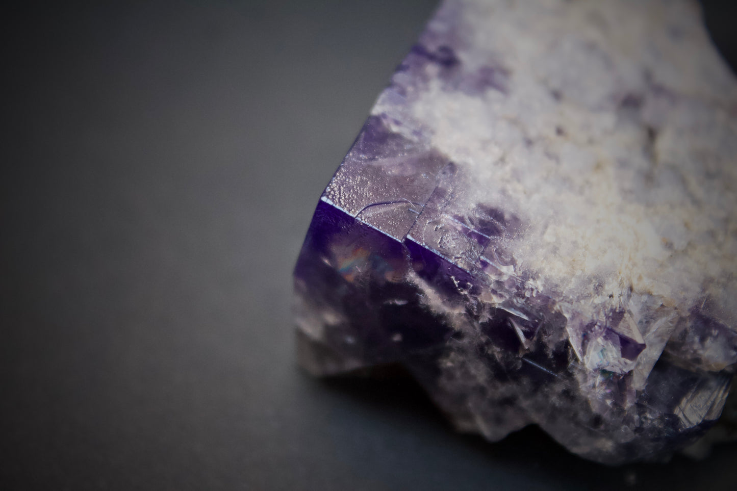 Purple Rain Pocket Fluorite 8