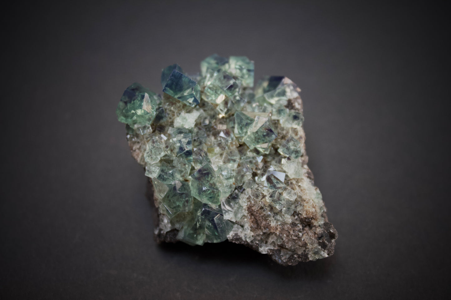 Tiny Twins Pocket Fluorite 9