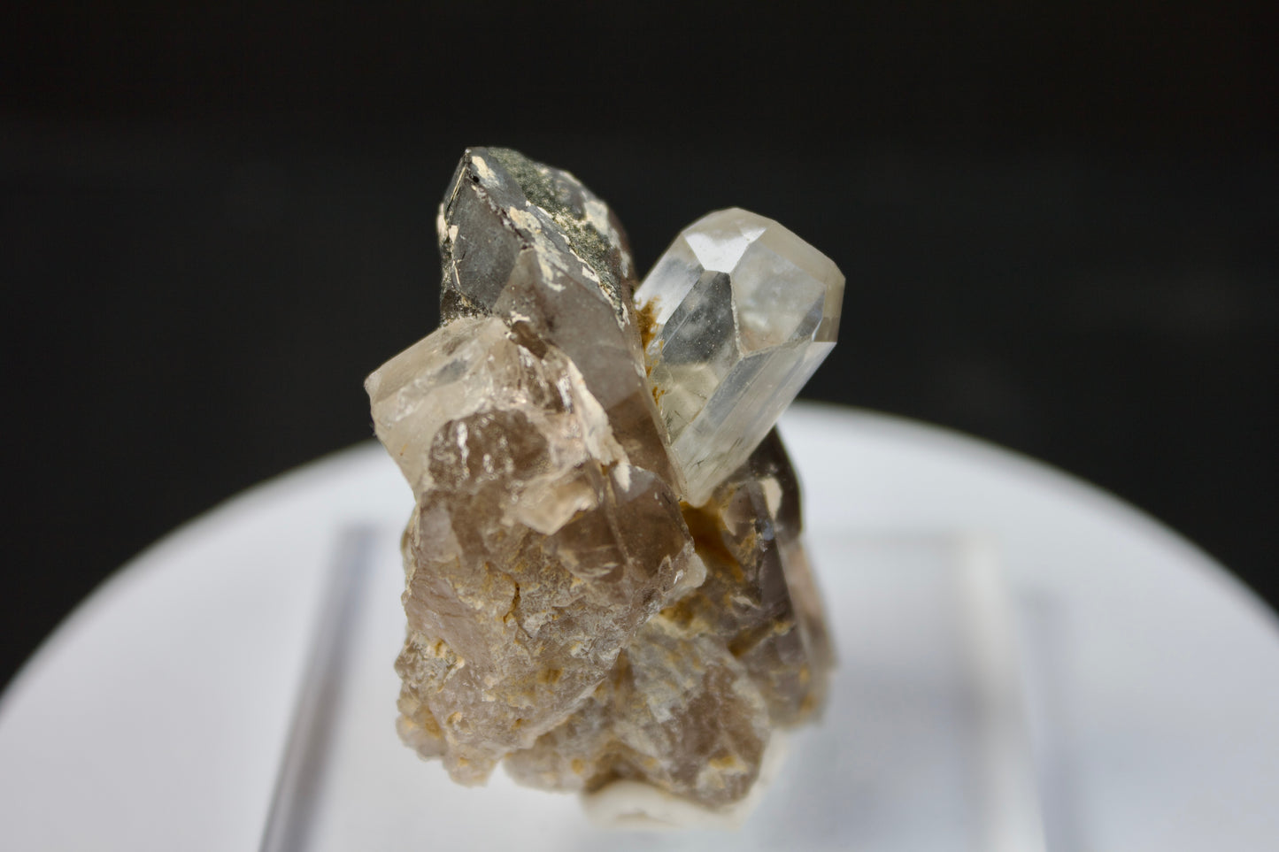 Topaz with Smokey Quartz 11