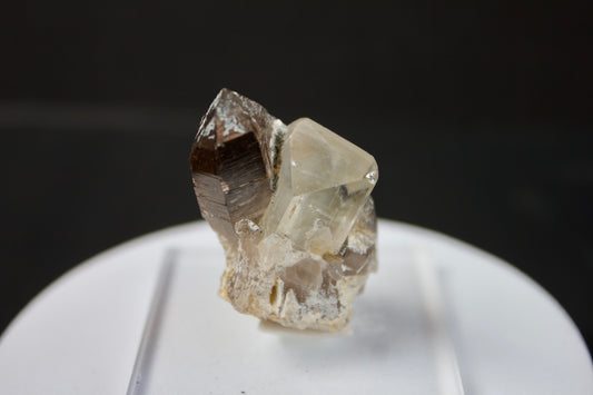 Topaz with Smokey Quartz 12