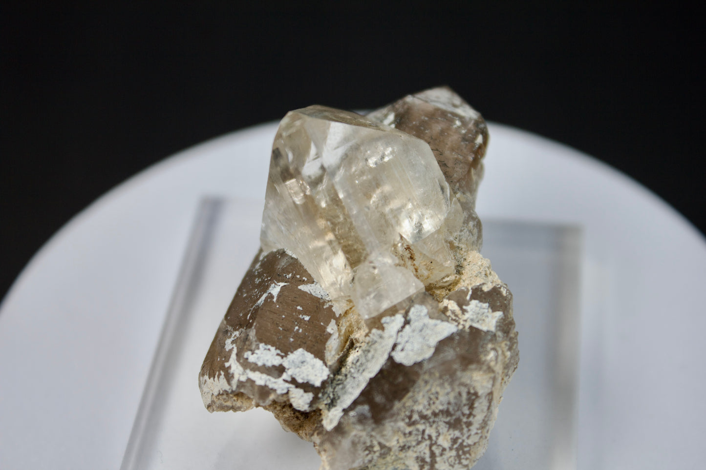 Topaz with Smokey Quartz 13