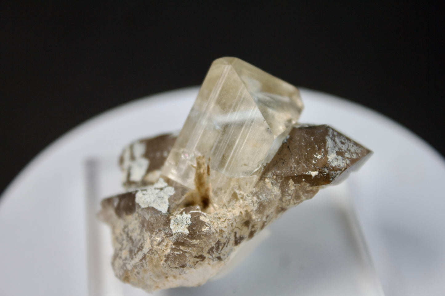 Topaz with Smokey Quartz 13