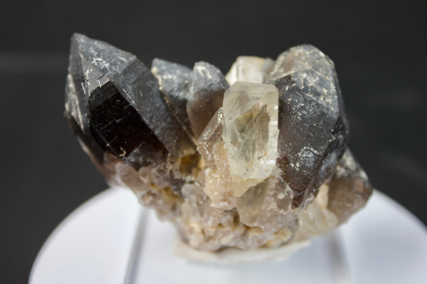Topaz with Smokey Quartz 14