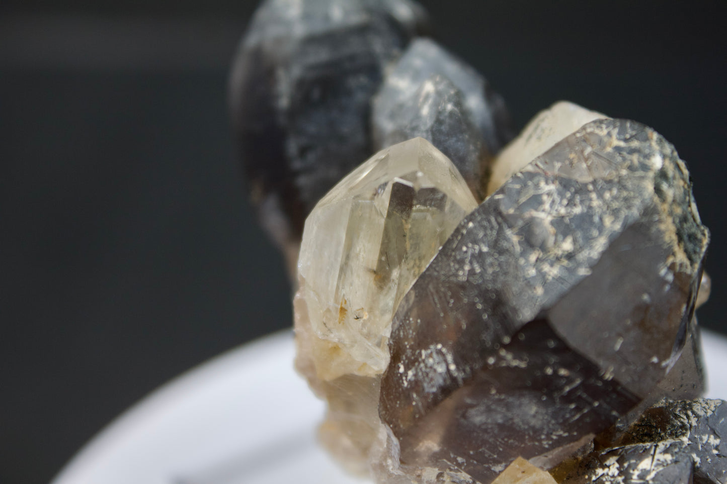 Topaz with Smokey Quartz 14