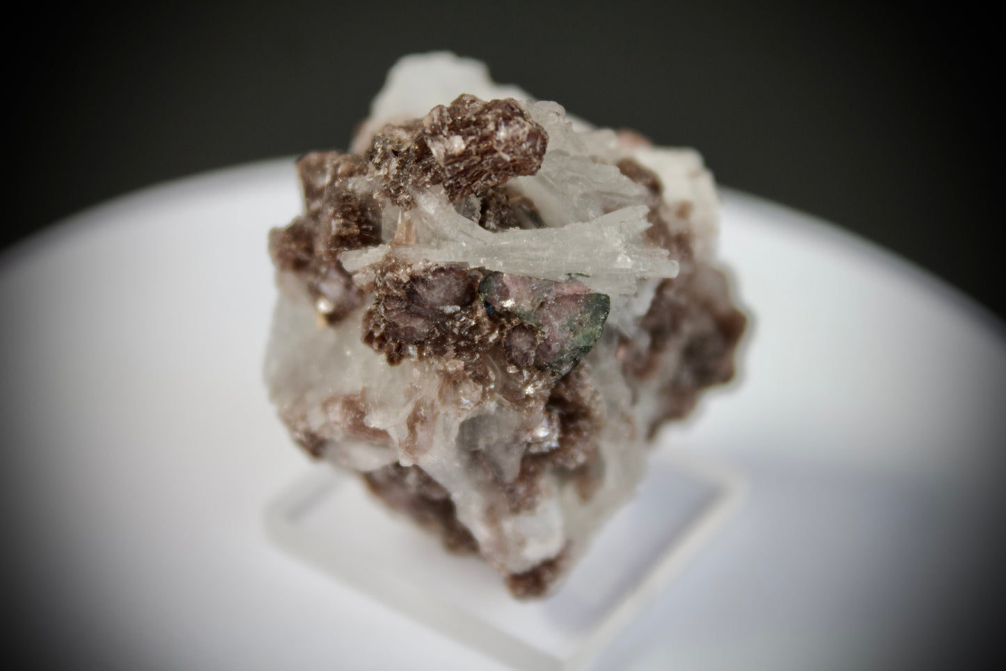 Lepidolite with Clevelandite and Tourmaline 4