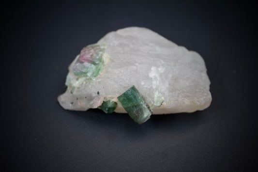 Quartz with Tourmaline 1