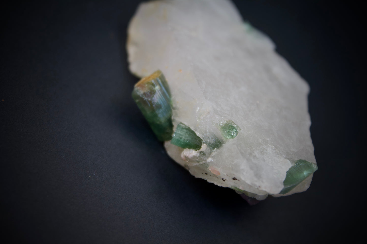Quartz with Tourmaline 1