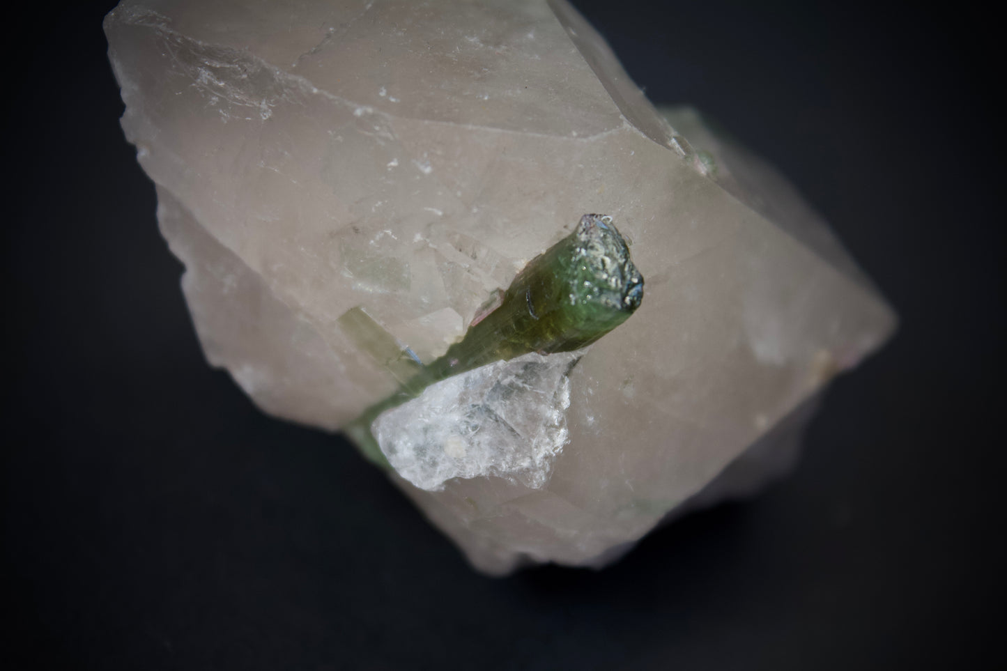 Quartz with Tourmaline 11