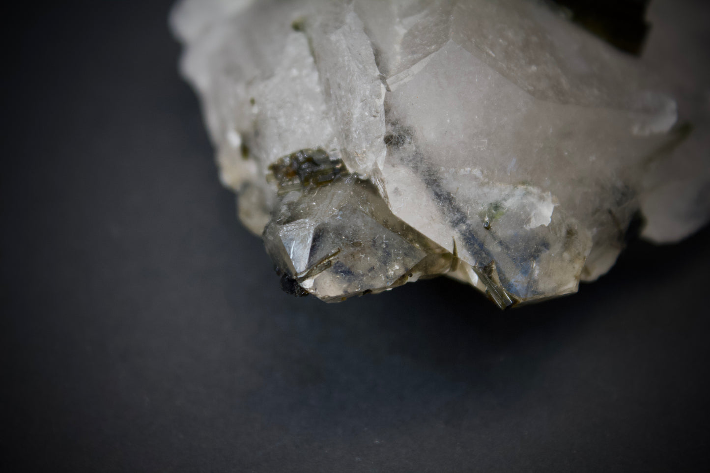 Quartz with Tourmaline 12