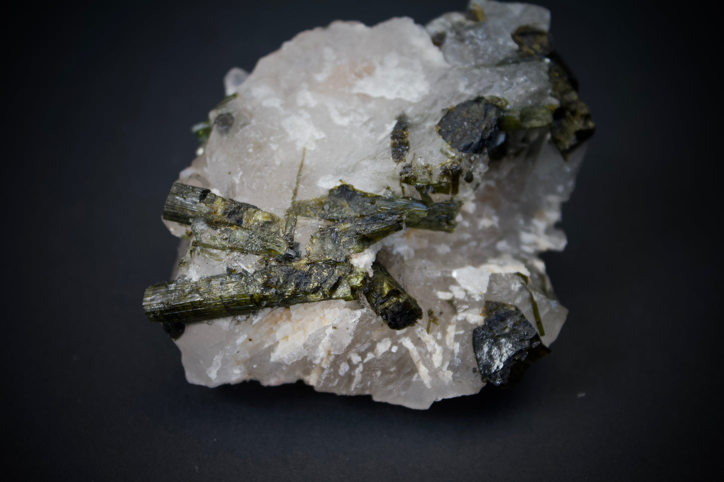 Quartz with Tourmaline 14