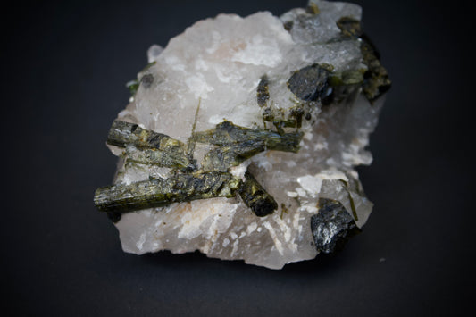 Quartz with Tourmaline 14