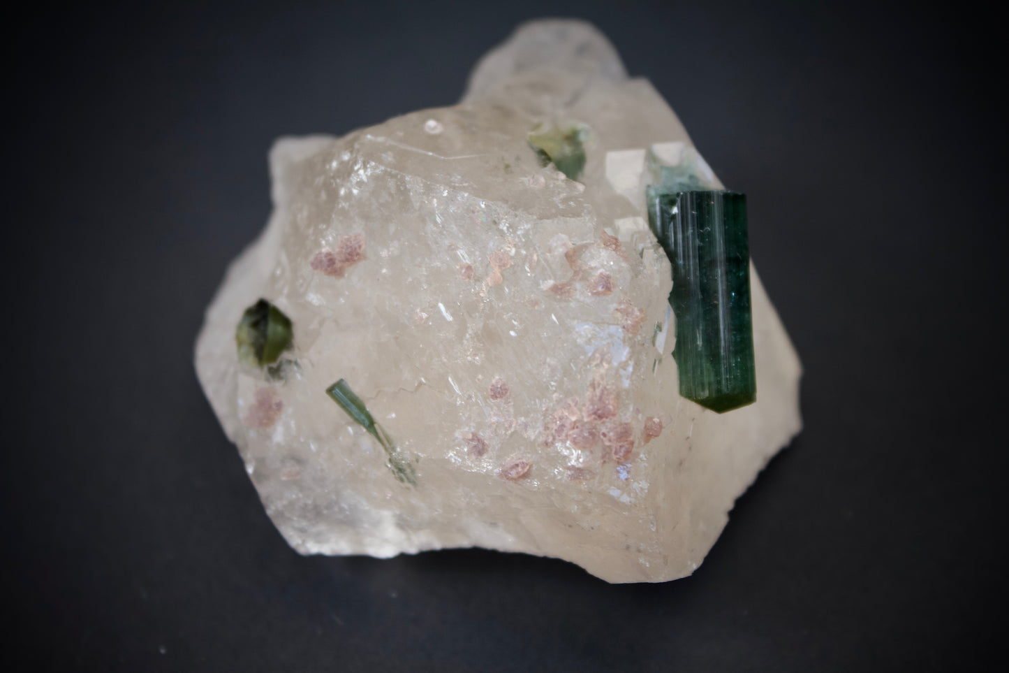 Quartz with Tourmaline 17