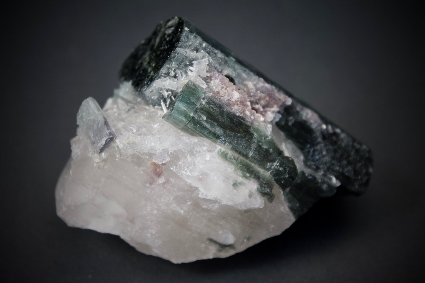 Quartz with Tourmaline 18