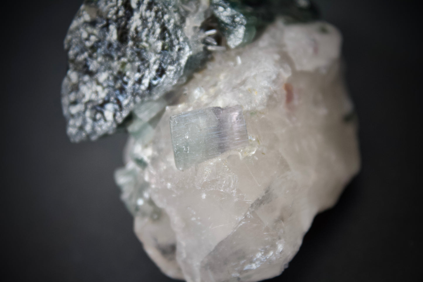 Quartz with Tourmaline 18