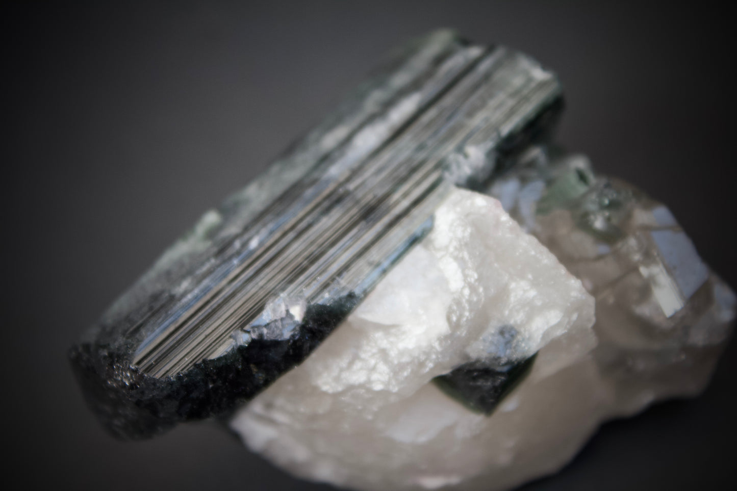 Quartz with Tourmaline 18